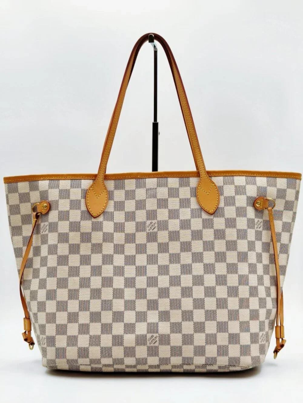 Louis Vuitton Neverfull Damier Azur Tote Bag